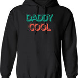 Daddy Cool Retro Style Father's Day Gift (1) Hoodie - Black