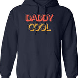 Daddy Cool Retro Style Father's Day Gift Hoodie - Navy