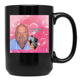 Daddy Winkle Bertram Be Respectful to Daddy Wow Yrs22 Classic Black Coffee Mug, Gift Coffee Mug