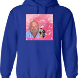 Daddy Winkle Bertram Be Respectful to Daddy Wow Yrs22 Classic Graphic Pullover Hoodie - Blue