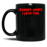 Dammit Black Coffee Mug, Gift Coffee Mug