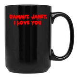 Dammit Black Coffee Mug, Gift Coffee Mug