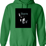 Dance Of Light And Shadow Hoodie - Retro Graphic Pullover Hoodie for Men & Women - Green