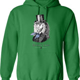 Dandylion Hoodie - Retro Graphic Pullover Hoodie for Men & Women - Green