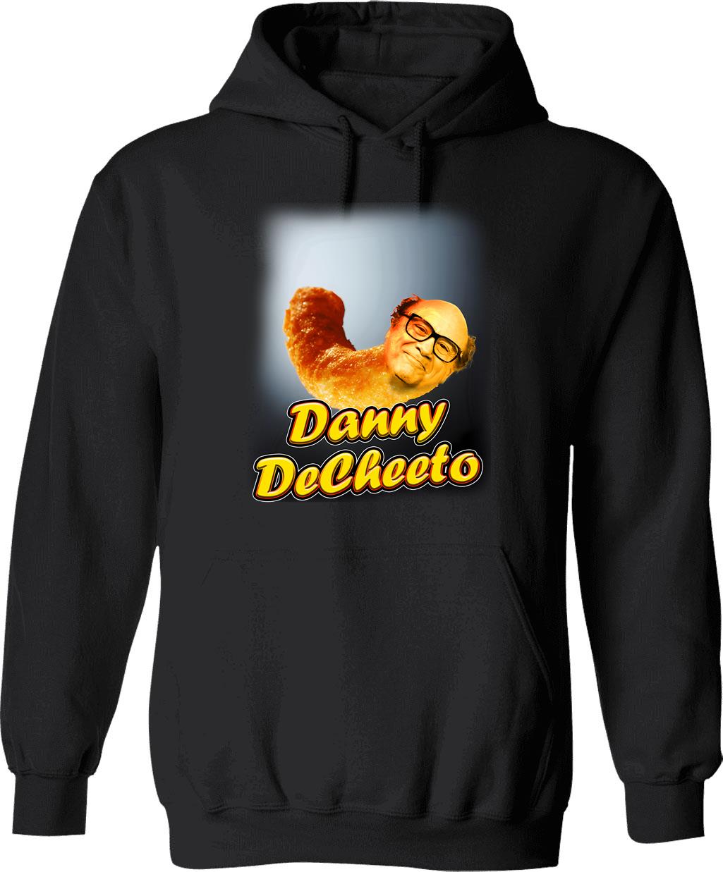 Danny Decheeto Hoodie - Retro Graphic Pullover Hoodie for Men & Women - Black