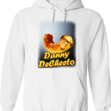Danny Decheeto Hoodie - Retro Graphic Pullover Hoodie for Men & Women - White