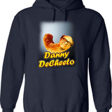 Danny Decheeto Hoodie - Retro Graphic Pullover Hoodie for Men & Women - Navy