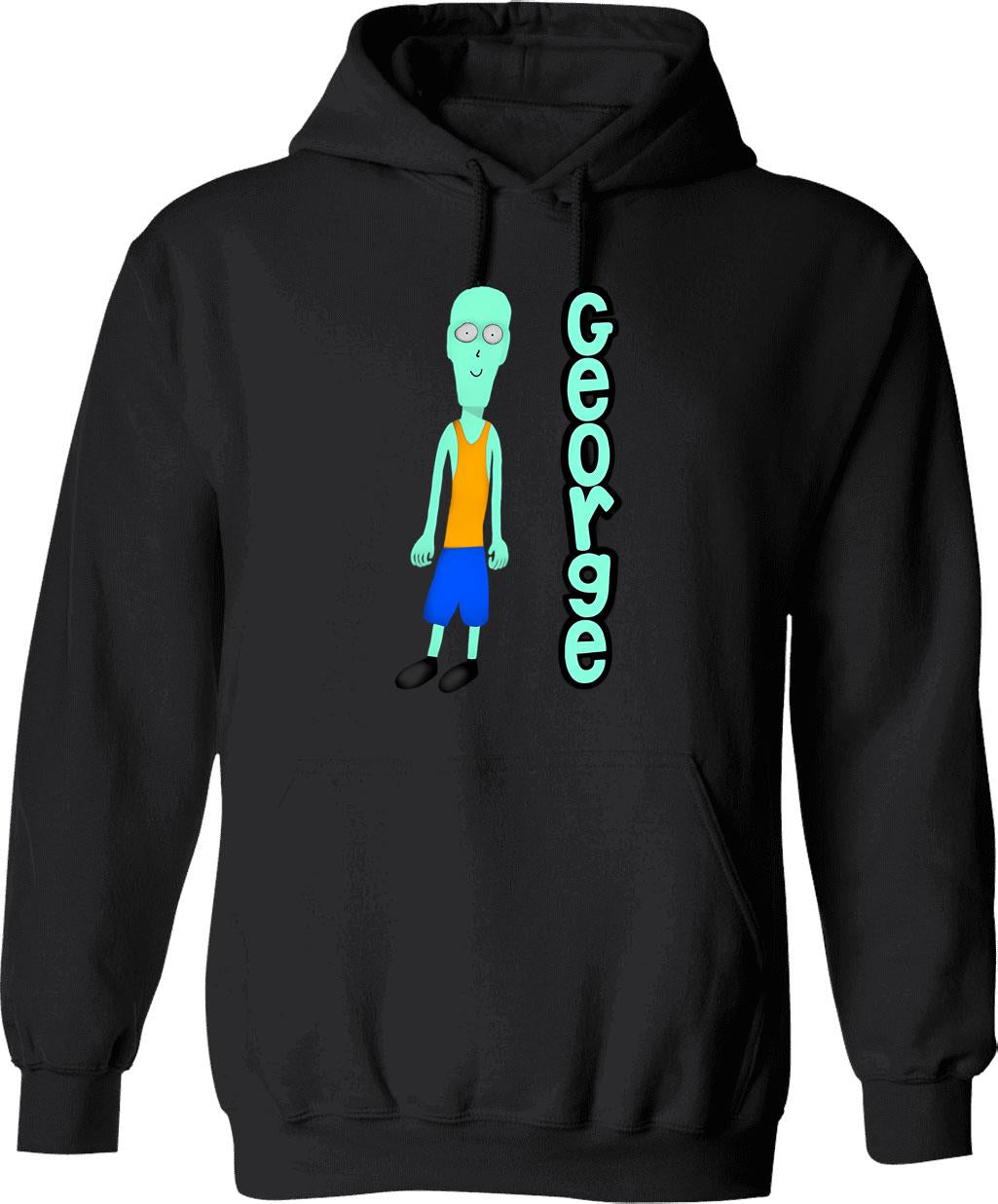 Danvant - Mallokos Hoodie - Retro Graphic Pullover Hoodie for Men & Women - Black