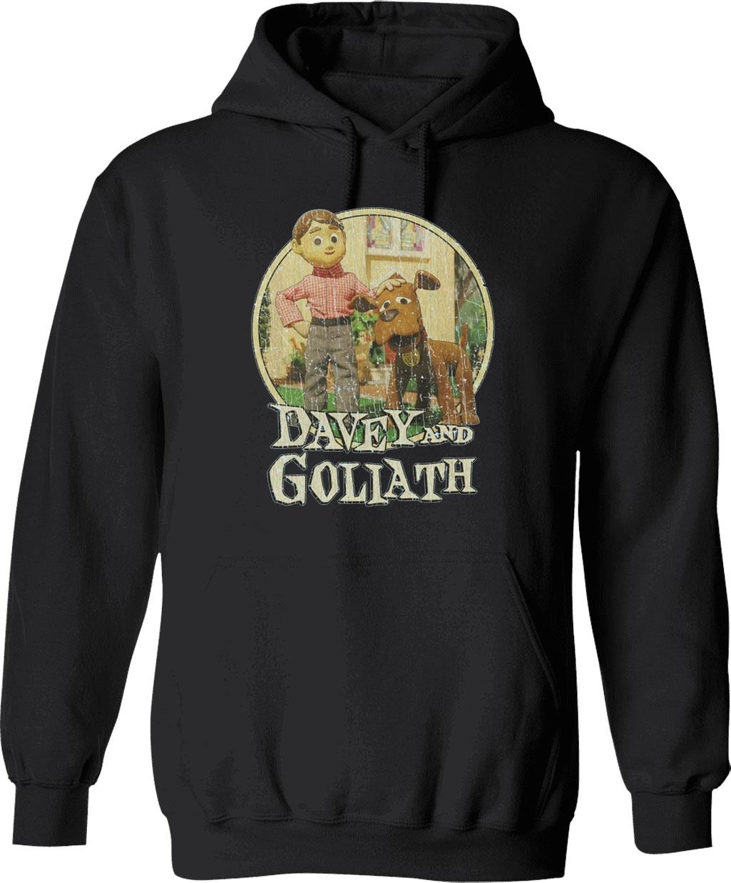 Davey and Goliath 1961 Graphic Pullover Hoodie - Black