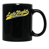 David Letterman Classic Logo Classic TMug1229 Essential Black Coffee Mug, Gift Coffee Mug - Black