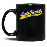 David Letterman Classic Logo Classic TMug1229 Essential Black Coffee Mug, Gift Coffee Mug