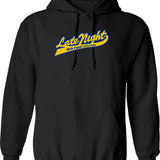 David Letterman Classic Logo Classic THoodie1229 Essential Graphic Pullover Hoodie - Black