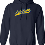 David Letterman Classic Logo Classic THoodie1229 Essential Graphic Pullover Hoodie - Navy
