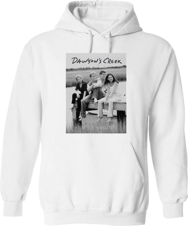 Dawsons Creek Graphic Pullover Hoodie - White