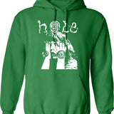 Day Gift For Special Hole Personalized Funny Christmas Gift Hoodie - Green