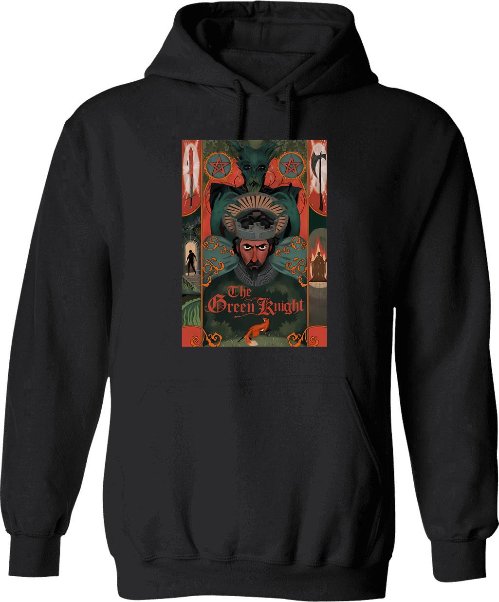 Day Gifts The Green Knight Cool Men Funny Hoodie - Black