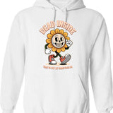 Dead Insidetime To Put My Game Face On Hoodie - White