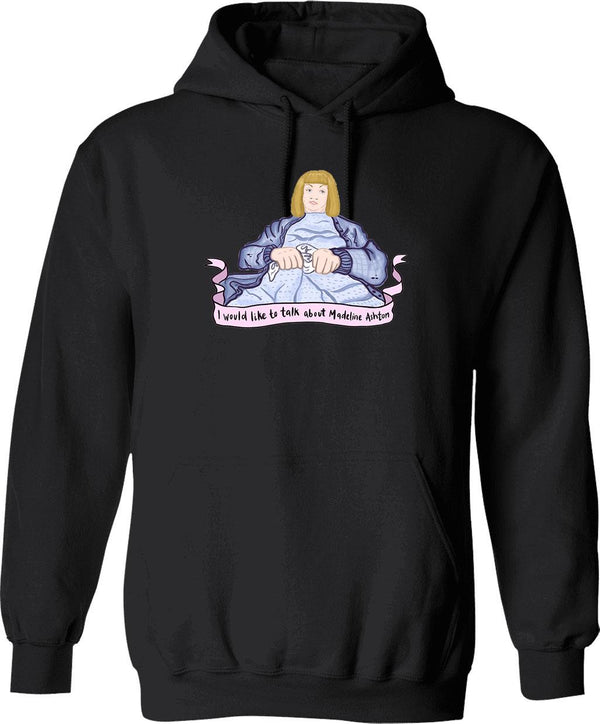 Death Becomes Her Graphic Pullover Hoodie - Black