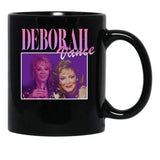 Deborah Vance Vintage 90S Black Coffee Mug, Gift Coffee Mug - Black