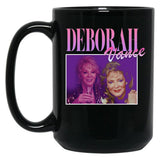 Deborah Vance Vintage 90S Black Coffee Mug, Gift Coffee Mug - Black