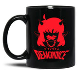 Demondice- Mori Calliope-Funny Black Coffee Mug, Gift Coffee Mug