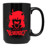 Demondice- Mori Calliope-Funny Black Coffee Mug, Gift Coffee Mug