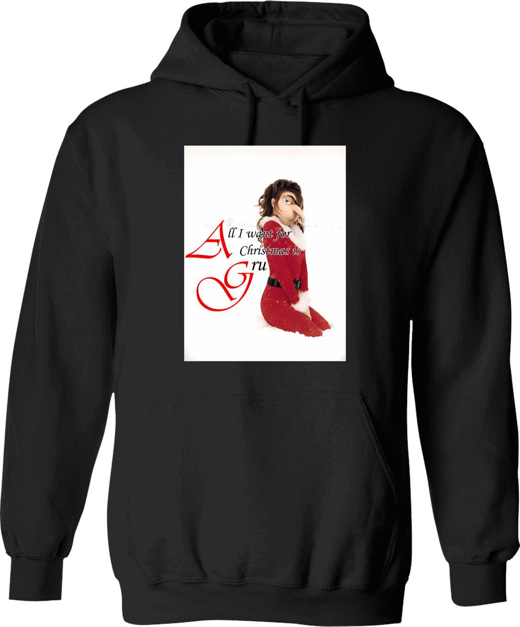Despicable Christmas Hoodie - Retro Graphic Pullover Hoodie for Men & Women - Black