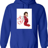 Despicable Christmas Hoodie - Retro Graphic Pullover Hoodie for Men & Women - Blue