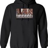 Dewey You Live You Live You Die Hoodie - Black