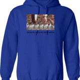 Dewey You Live You Live You Die Hoodie - Blue