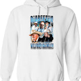 Diabeetus - Wilford Brimley - 90's Bootleg Design Hoodie - White