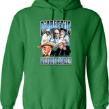 Diabeetus - Wilford Brimley - 90's Bootleg Design Hoodie - Green
