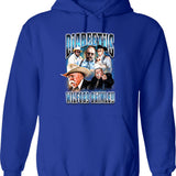 Diabeetus - Wilford Brimley - 90's Bootleg Design Hoodie - Blue