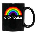 Dickhouse Deckhouse Johnny Knoxville Black Coffee Mug, Gift Coffee Mug - Black