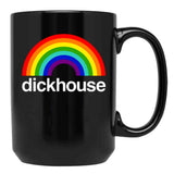 Dickhouse Deckhouse Johnny Knoxville Black Coffee Mug, Gift Coffee Mug