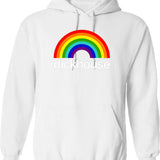 Dickhouse Deckhouse Johnny Knoxville Graphic Pullover Hoodie - White