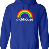 Dickhouse Deckhouse Johnny Knoxville Graphic Pullover Hoodie - Blue