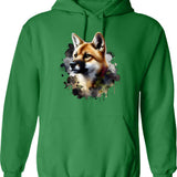 Dingo Hoodie - Retro Graphic Pullover Hoodie for Men & Women - Green