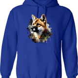 Dingo Hoodie - Retro Graphic Pullover Hoodie for Men & Women - Blue