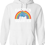 Dirty Humor Funny Hoodie - Sarcastic Humor Graphic Hoodie - White