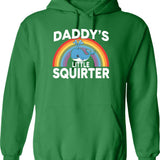 Dirty Humor Funny Hoodie - Sarcastic Humor Graphic Hoodie - Green