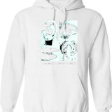 Disc Golf Vintage Disc Sport Frisbee Saying Hoodie - White