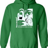 Disc Golf Vintage Disc Sport Frisbee Saying Hoodie - Green