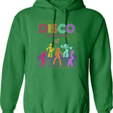 Discharge Hoodie - Retro Graphic Pullover Hoodie for Men & Women - Green