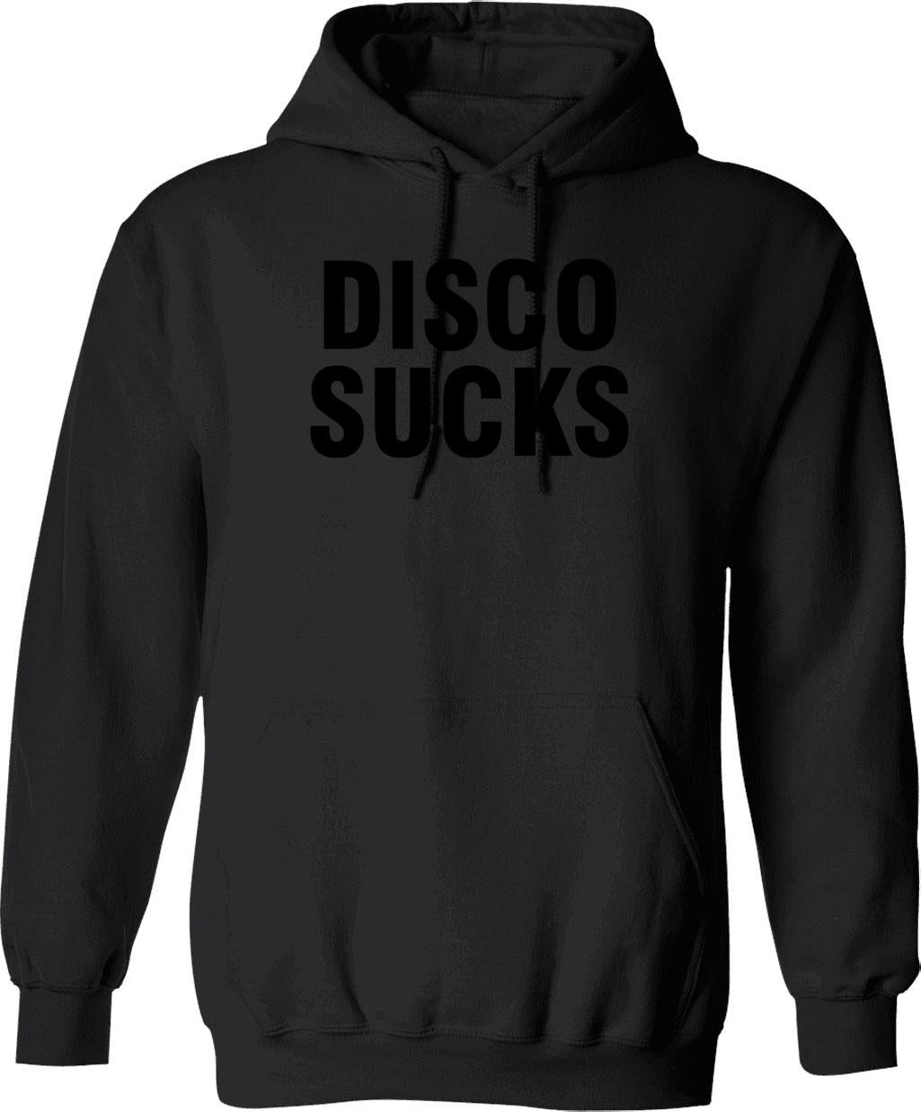 Disco Fever Lts Hoodie - Retro Graphic Pullover Hoodie for Men & Women - Black