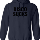 Disco Fever Lts Hoodie - Retro Graphic Pullover Hoodie for Men & Women - Navy