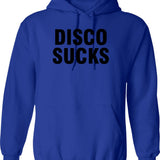 Disco Fever Lts Hoodie - Retro Graphic Pullover Hoodie for Men & Women - Blue