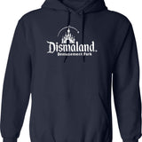 Disco Sucks Hoodie - Retro Graphic Pullover Hoodie for Men & Women - Navy
