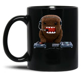 Dj Domo-Kun (1) Black Coffee Mug, Gift Coffee Mug
