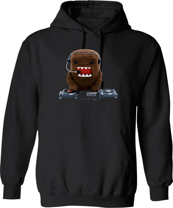 Dj Domo-Kun (1) Graphic Pullover Hoodie - Black